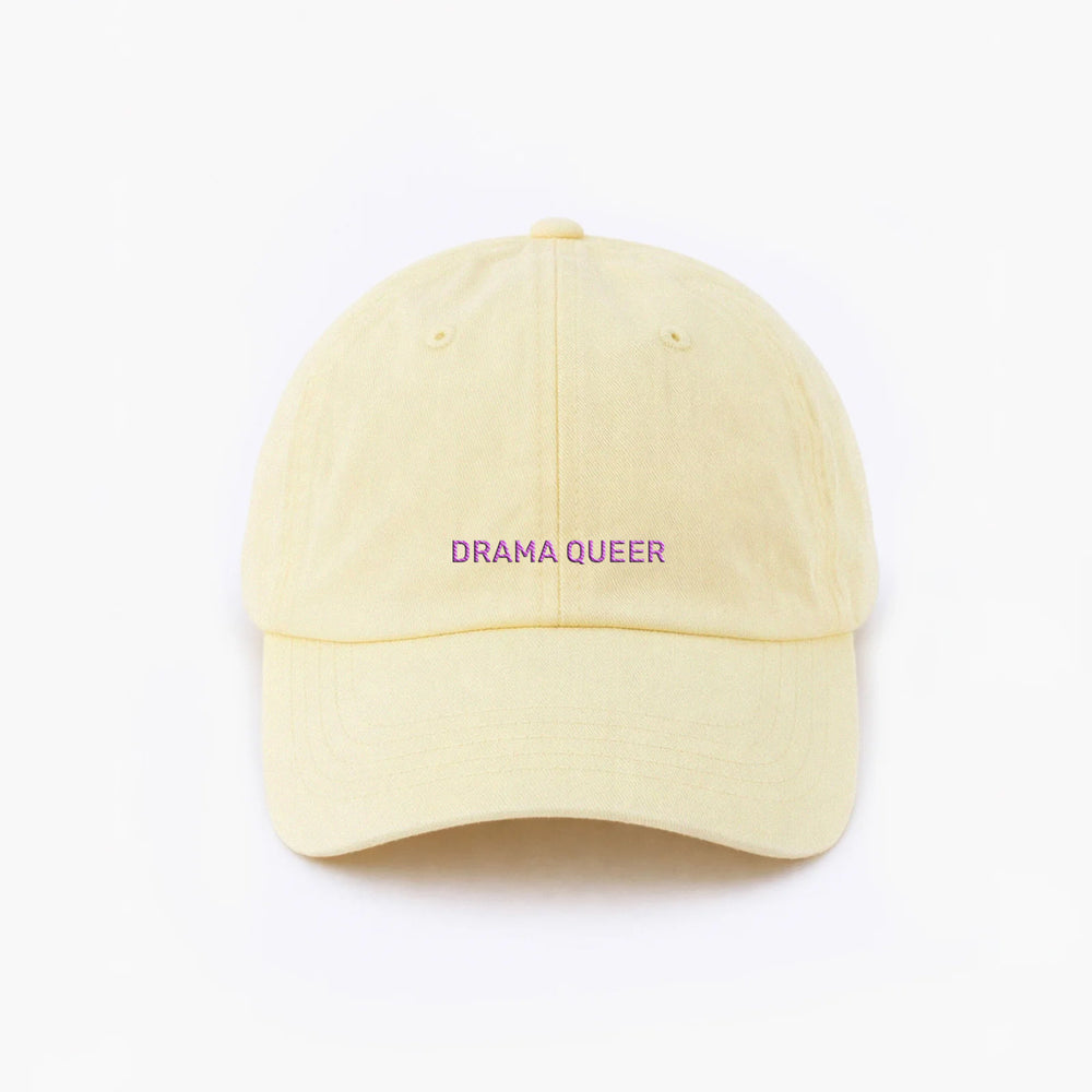Personalisierte Yellow Cap "Drama Queer"