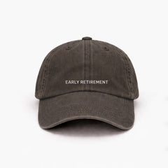 Personalisierte Vintage Brown Cap 