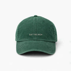 Personalisierte Vintage Forest Green Cap 