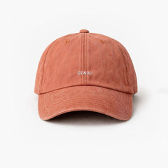 Personalisierte Vintage Orange Cap 