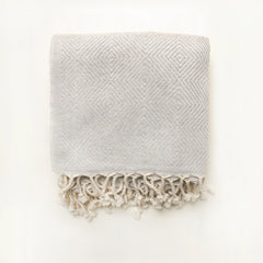 GRAYFUL Handgewebtes Hamamtuch