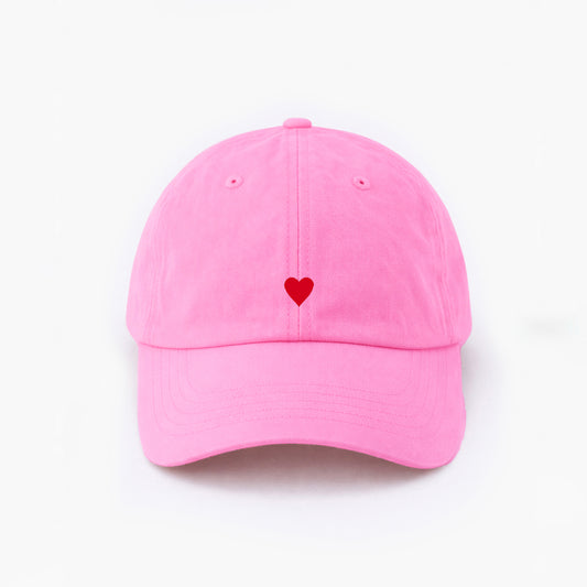 Personalisierte Pink Cap "Heart" HELLO TURCO