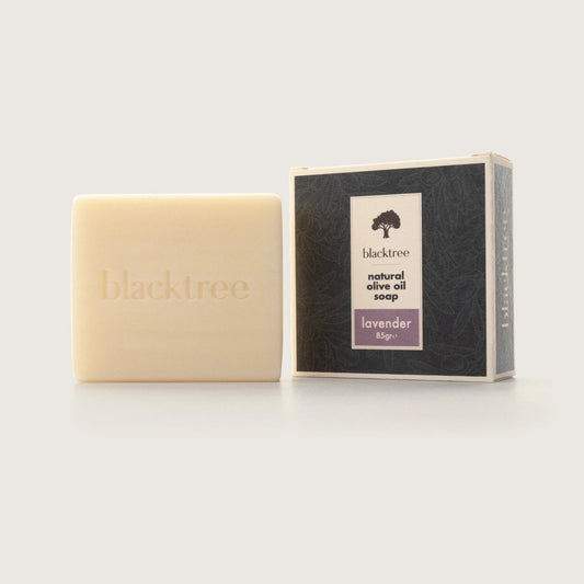 Blacktree Natural Olive Oil Soap - Lavender - 85gr (Bar Soap)