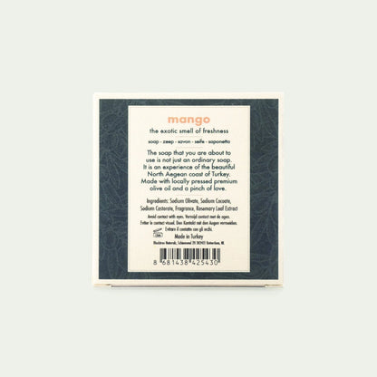 Blacktree Natural Olive Oil Soap - Mango - 85gr (Bar Soap)