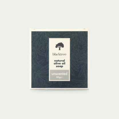 Blacktree Natural Olive Oil Soap – Unscented – 85 g (Bar Soap)