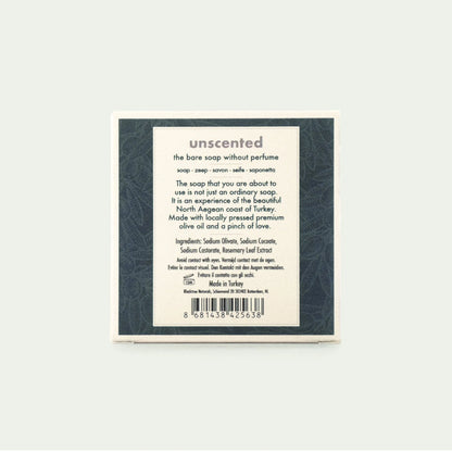 Blacktree Natural Olive Oil Soap – Unscented – 85 g (Bar Soap)