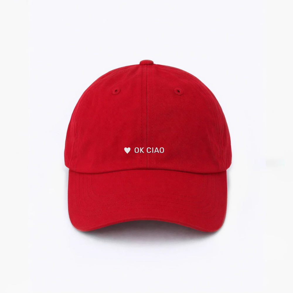 Personalisierte Red Cap "Ok Ciao"