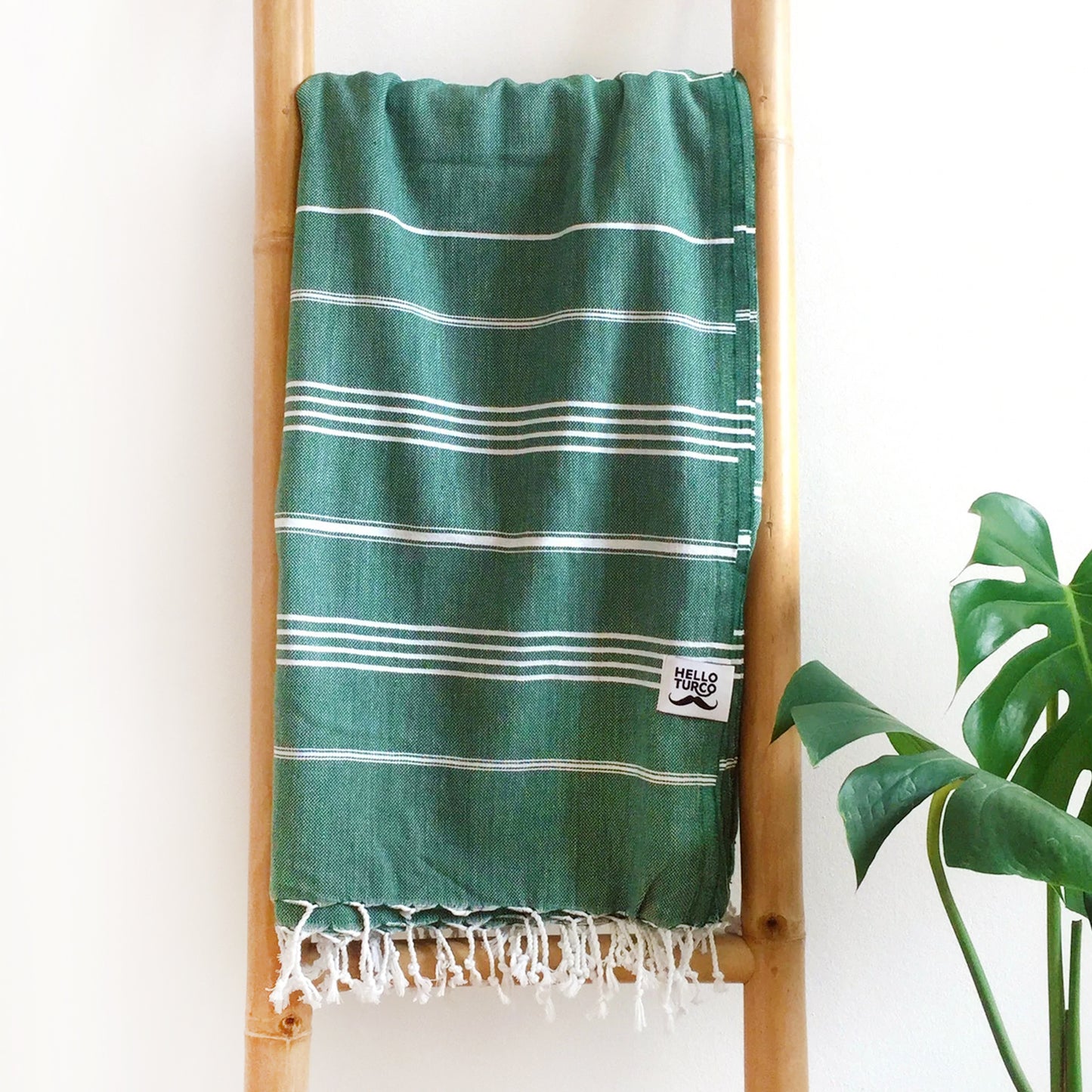 PICKIE Forest Green XXL - Big Organic Cotton Blanket