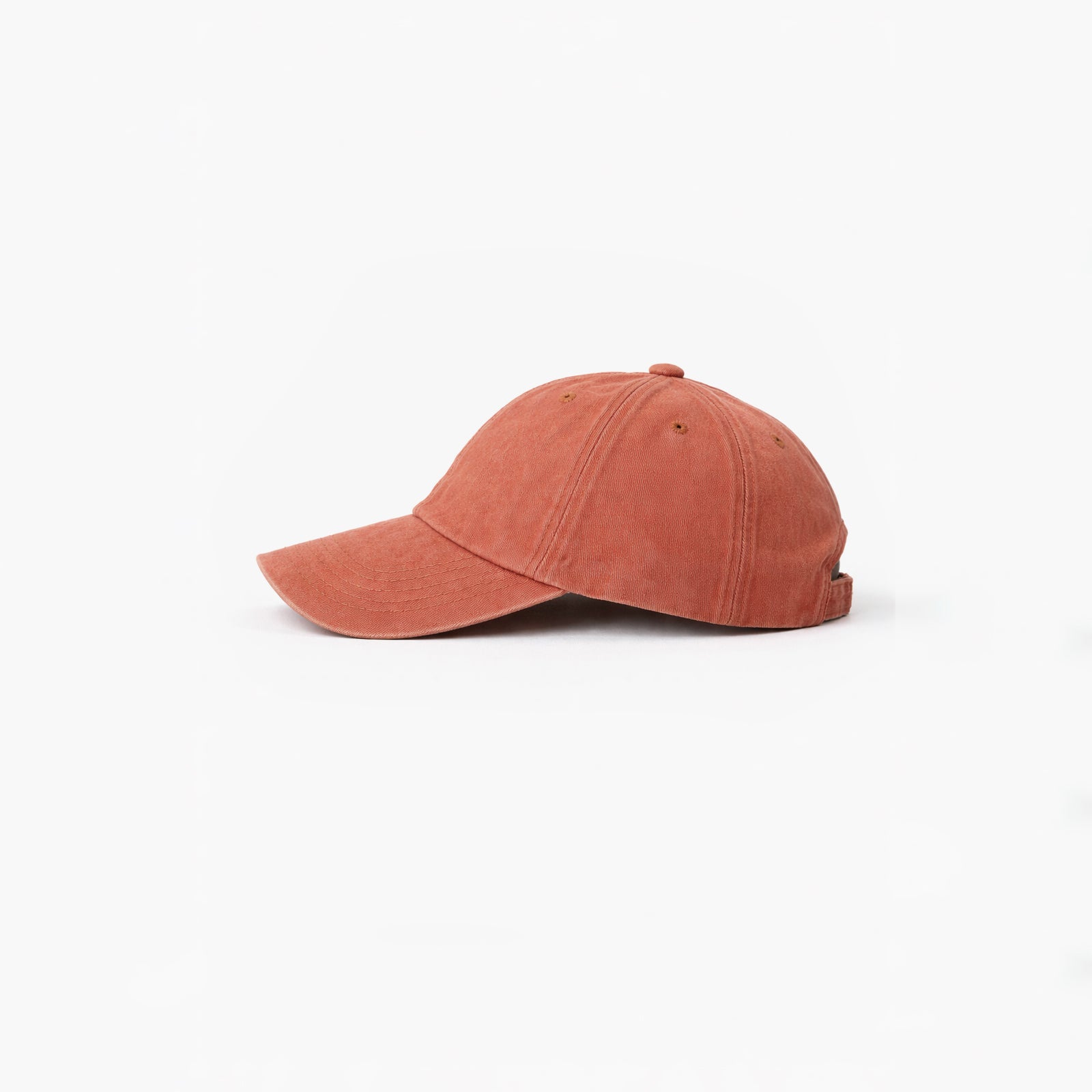 Vintage Orange Stonewashed Cap HELLO TURCO