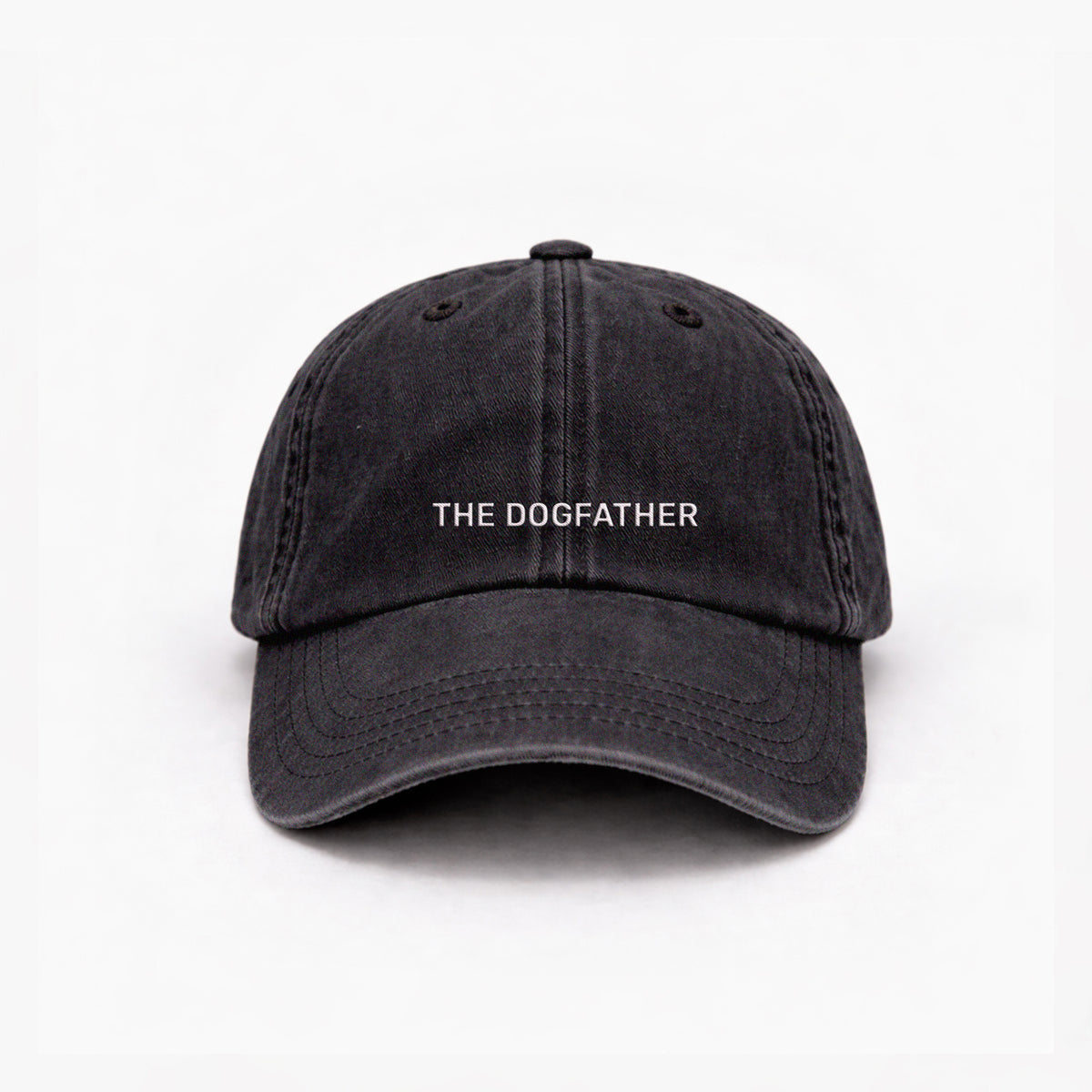 Personalisierte Vintage Anthracite Basecap 