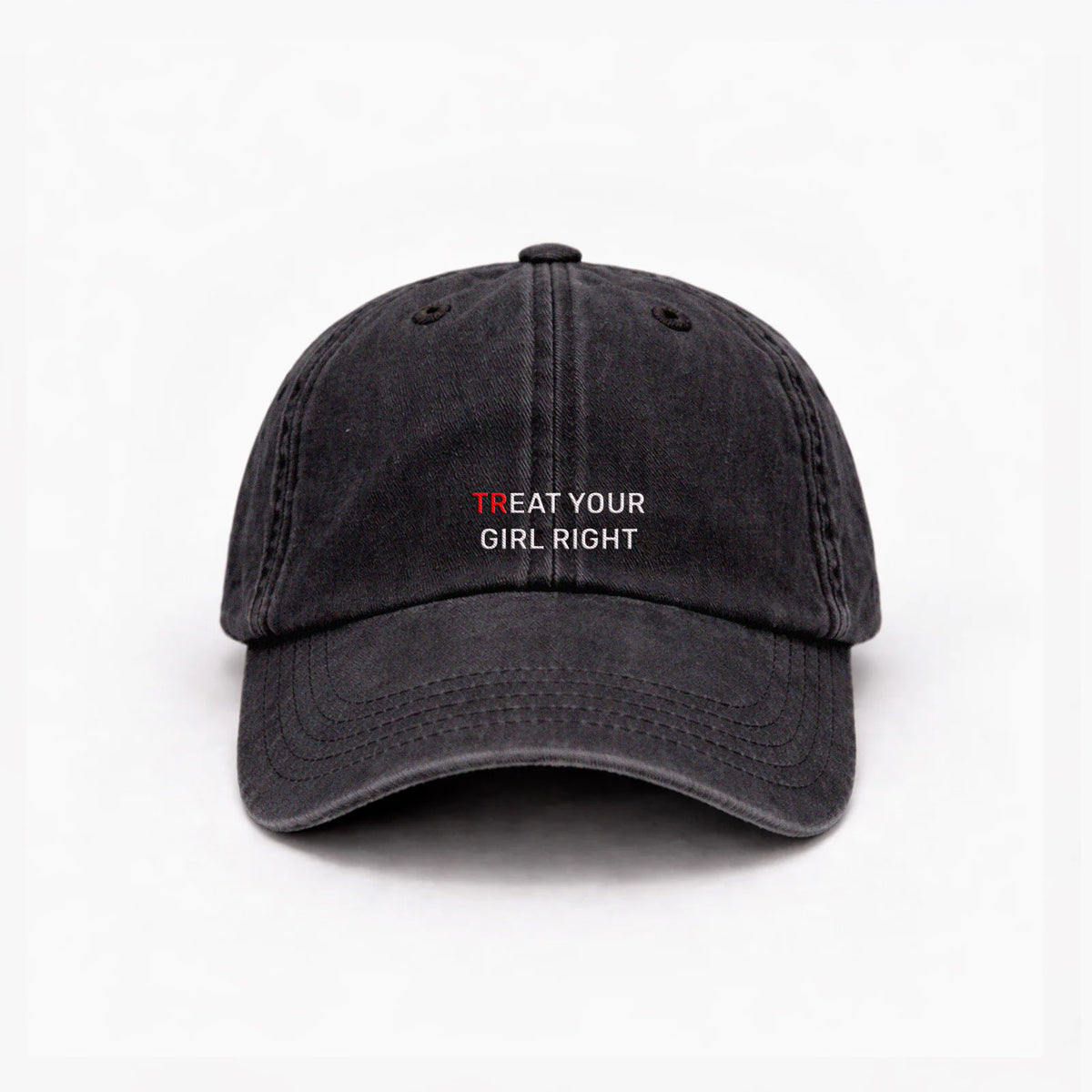 Personalisierte Vintage Black Cap 
