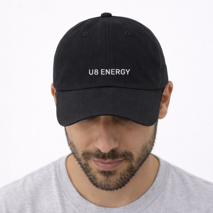 Personalisierte Black Cap "U8 Energy" HELLO TURCO